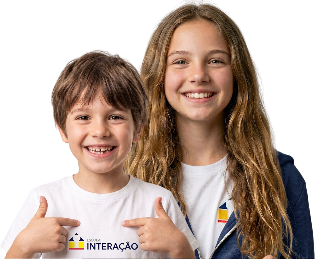 Estudantes da Escola Interação